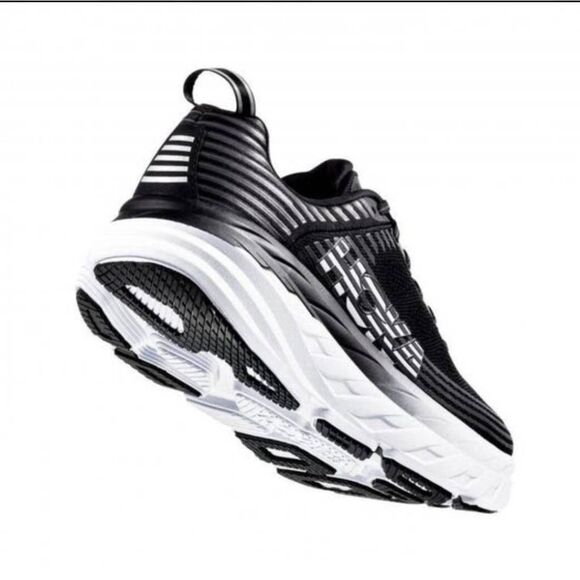 Hoka Men\'s Hoka One One Bondi 6 black Mesh. Size 8. New in box main image 4